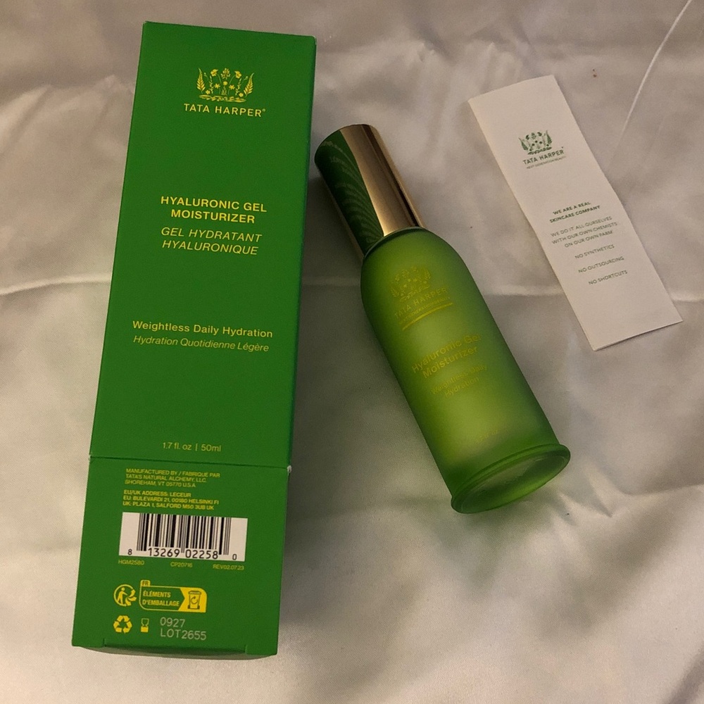 Tata Harper Hyaluronic Gel Moisturizer 50ml NIB Expires 09/2027